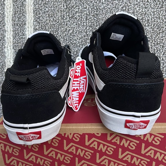 Vans Filmore Suede Canvas Black/White MENS - Picture 14 of 16